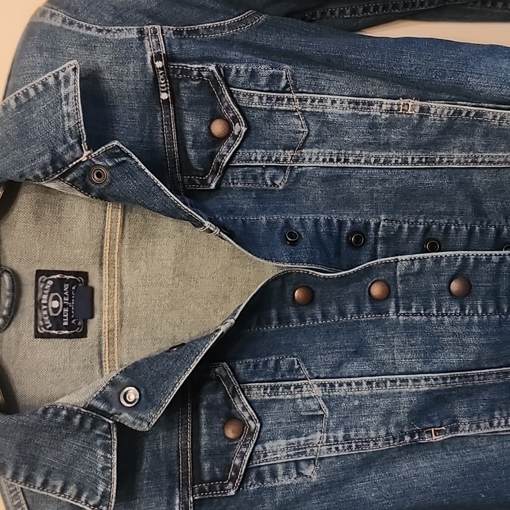 Lucky brand Jean jacket size xs - Picture 3 of 4